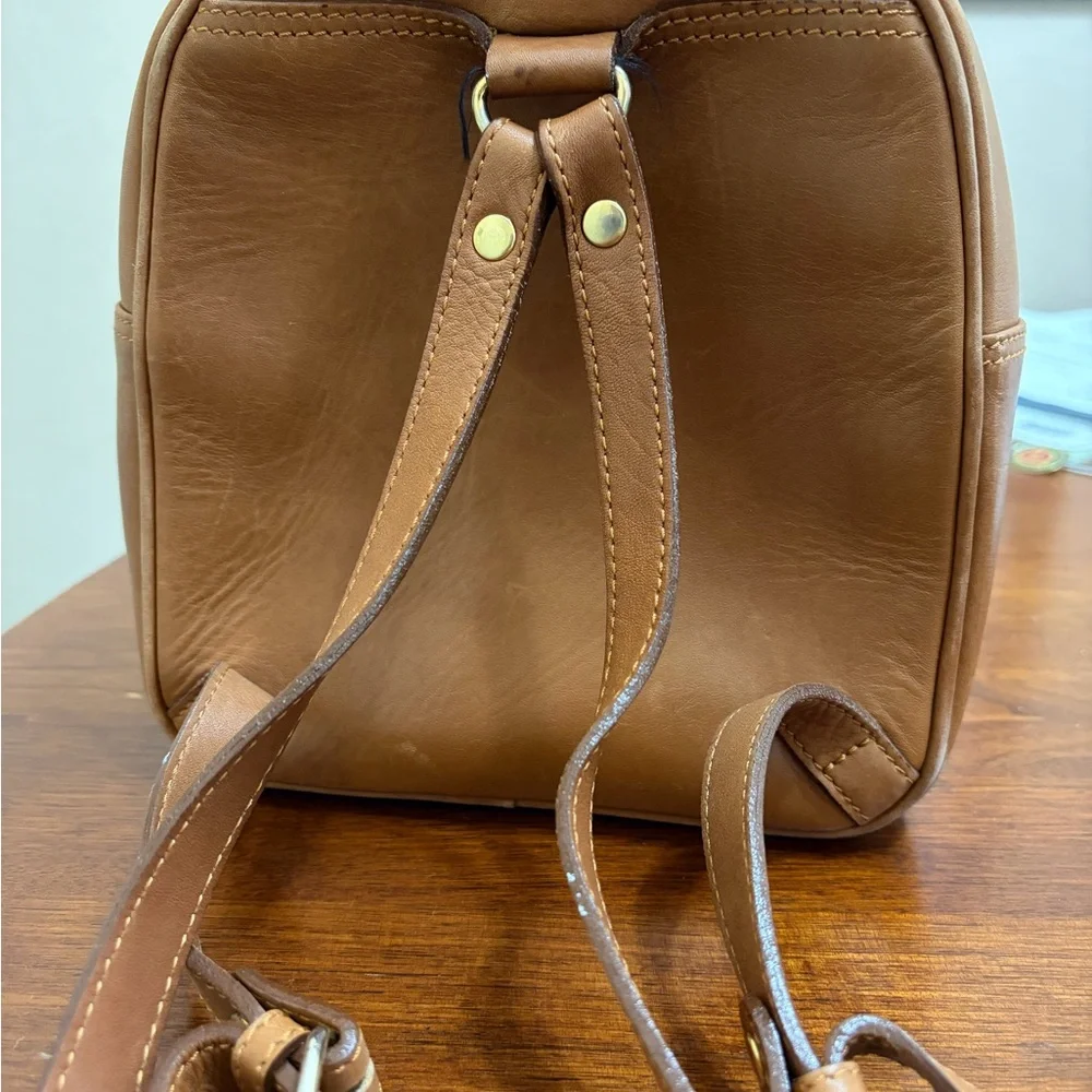 Brown Leather Crossbody Bag